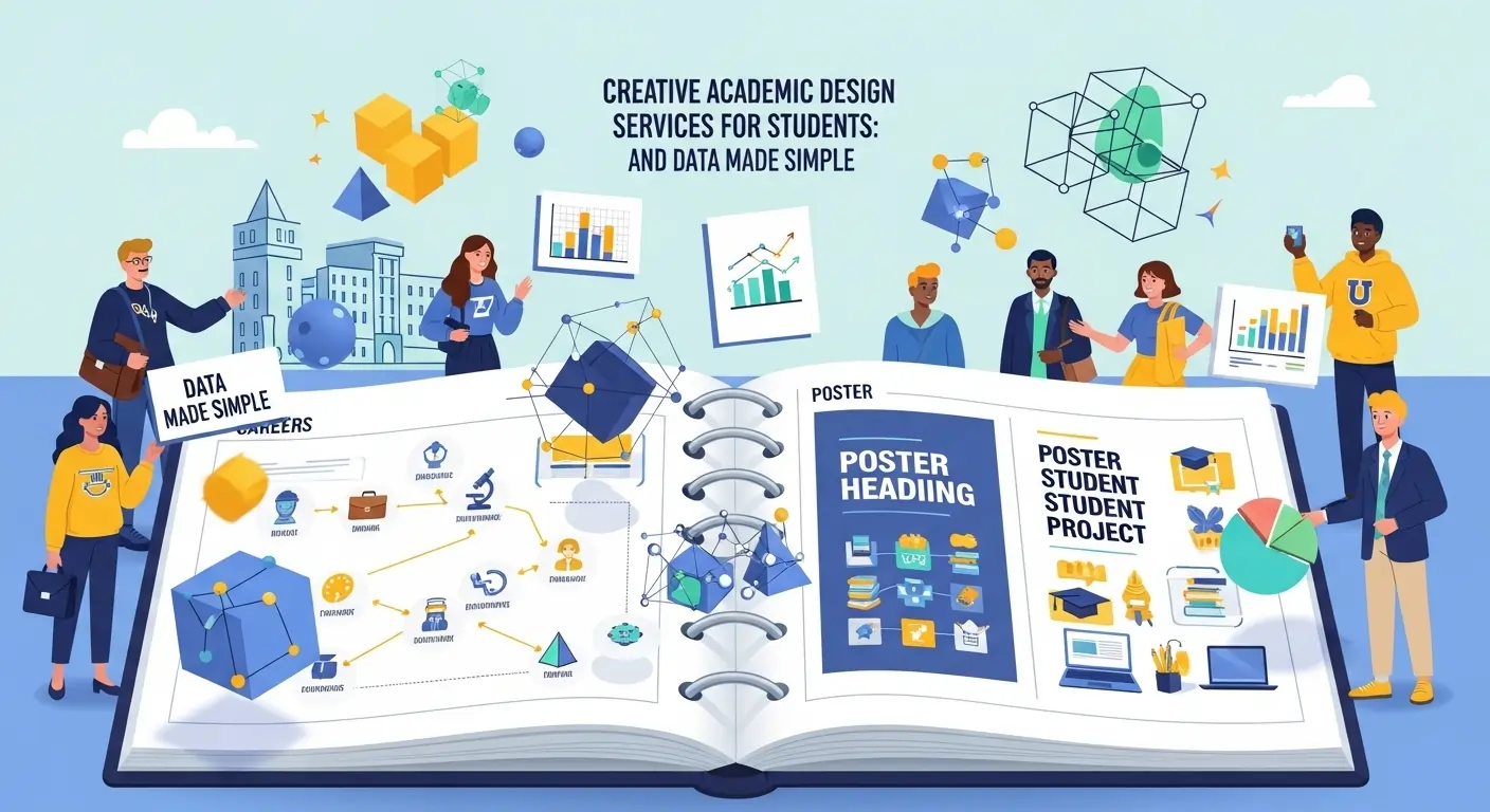 Creative Academic Design Services for Students: Posters, Careers, and Data Made Simple
