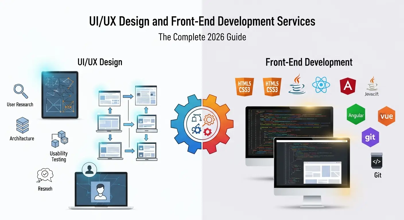 UI/UX Design and Front-End Development Services: The Complete 2026 Guide