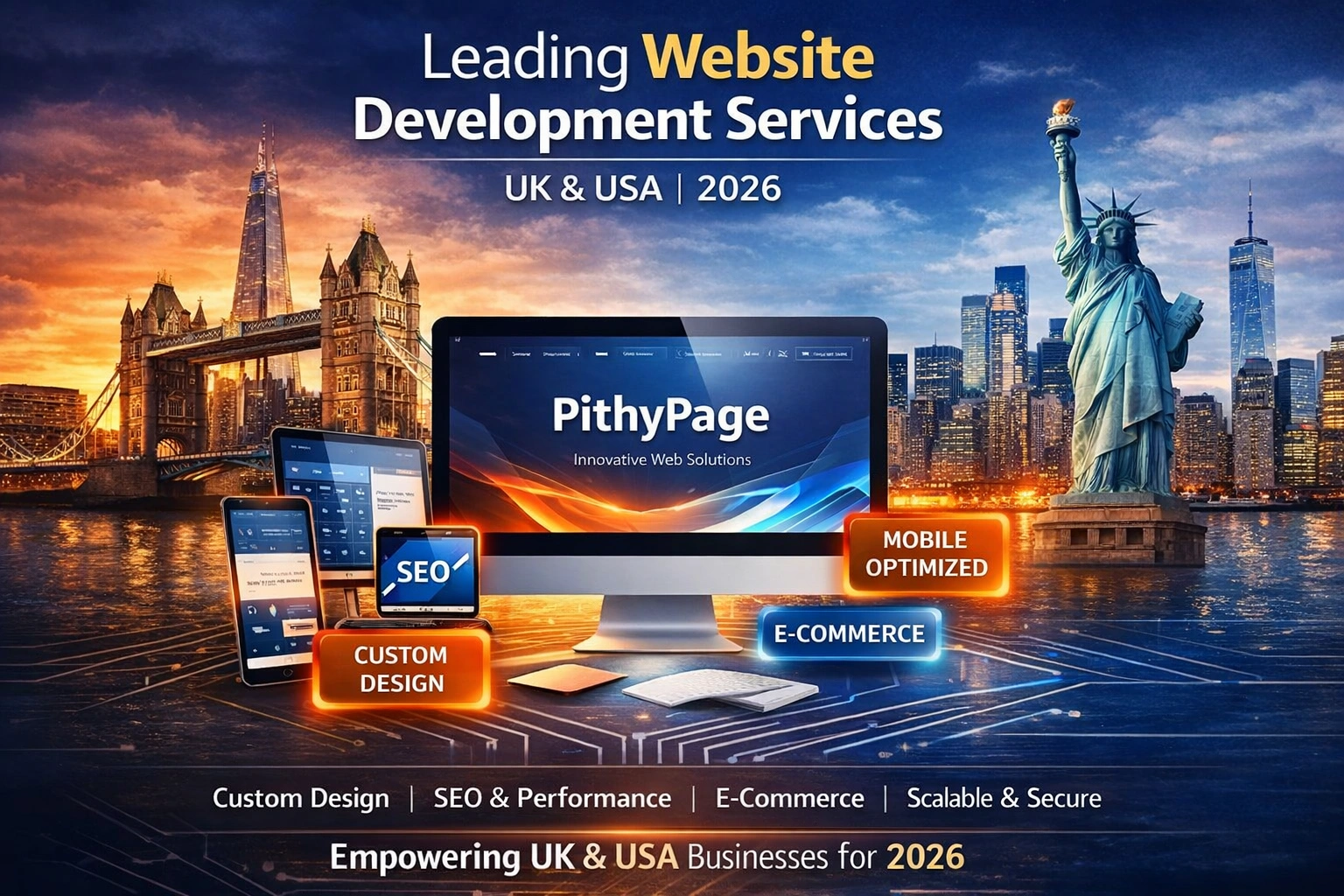 Pithypage Sets New Standards in Website Development Services for 2026