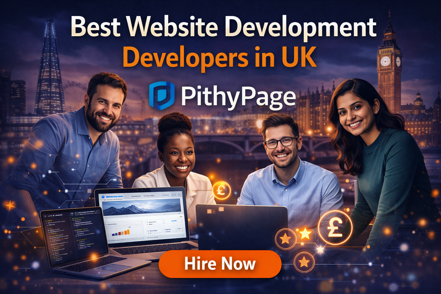 Best Website Development Developers in UK – Why Pithypage Stands Among the Top