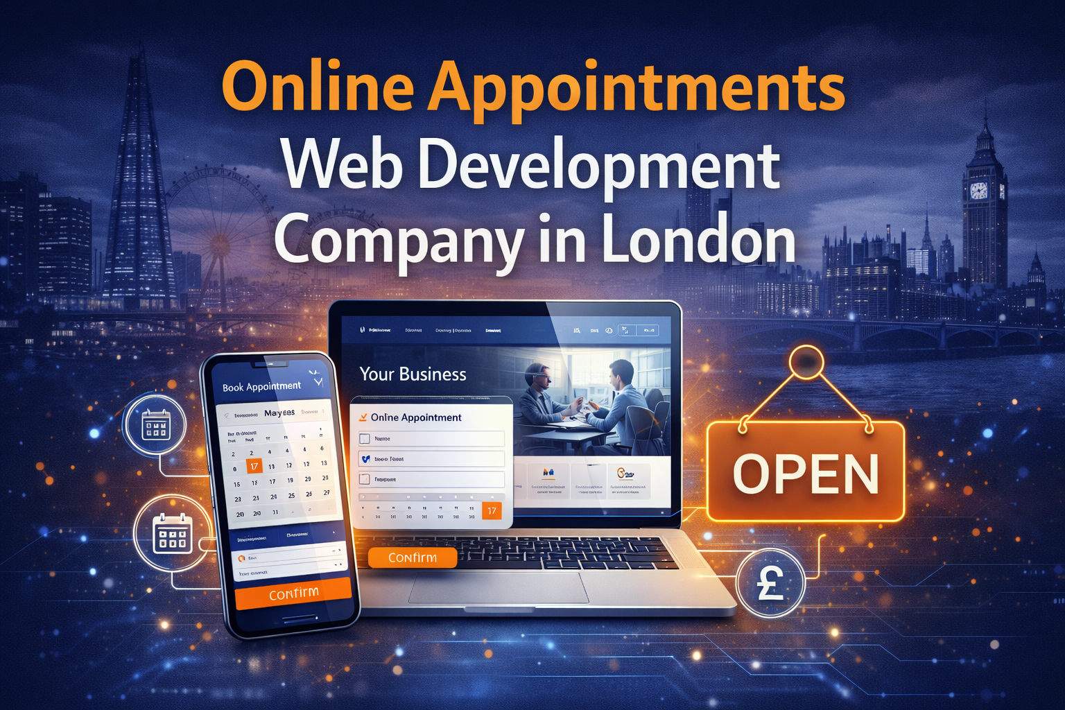 Online Appointments Web Development Company in London