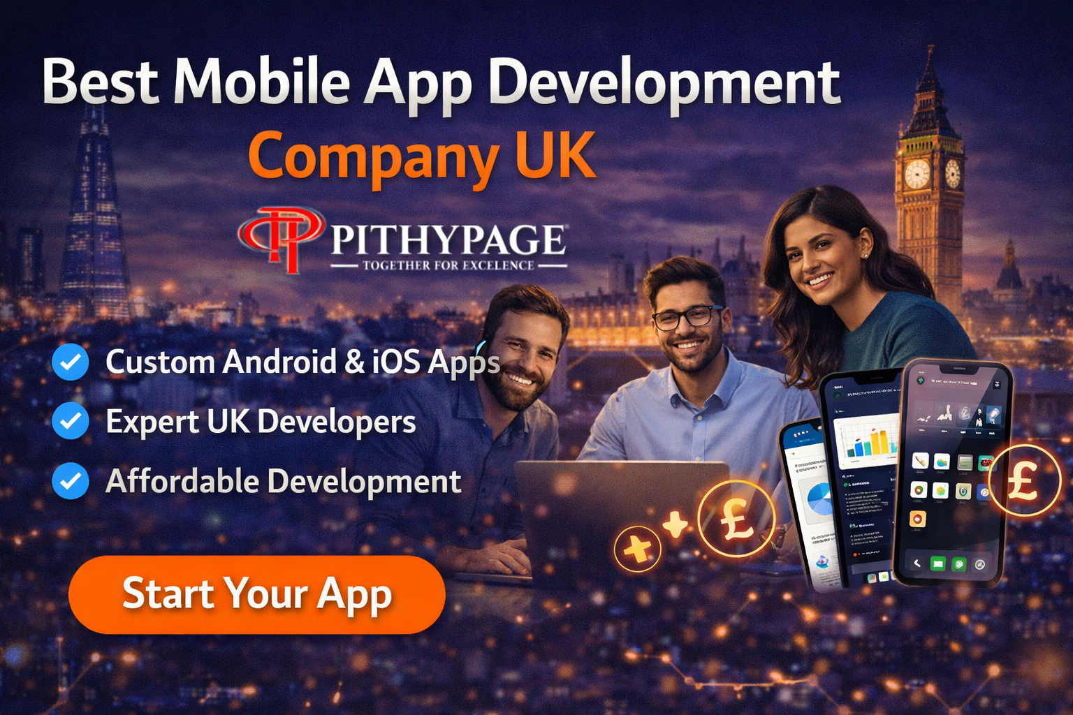 Best Mobile App Development Company UK – Hire Experts Today